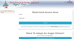 Desktop Screenshot of angeltreelouisville.org